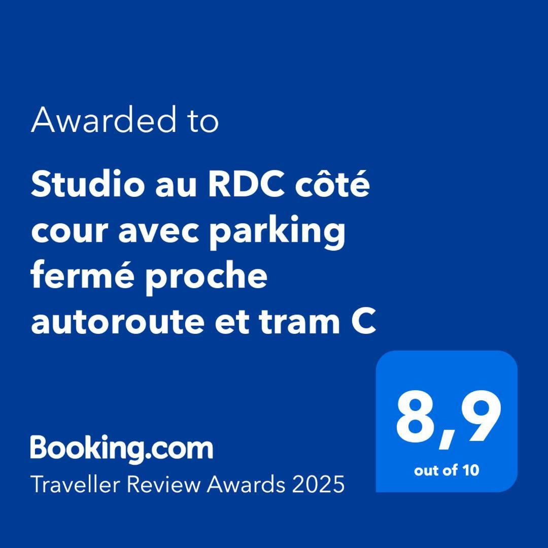 Studio Rdc Calme Avec Parking Ferme Pres Autoroute Et Tram C Mulhouse Eksteriør billede